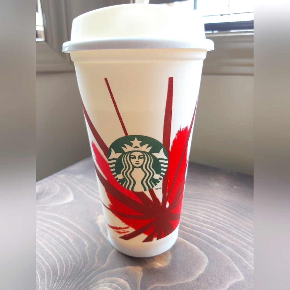 Starbucks Logo Reuseable Coffee Cup BNWOT